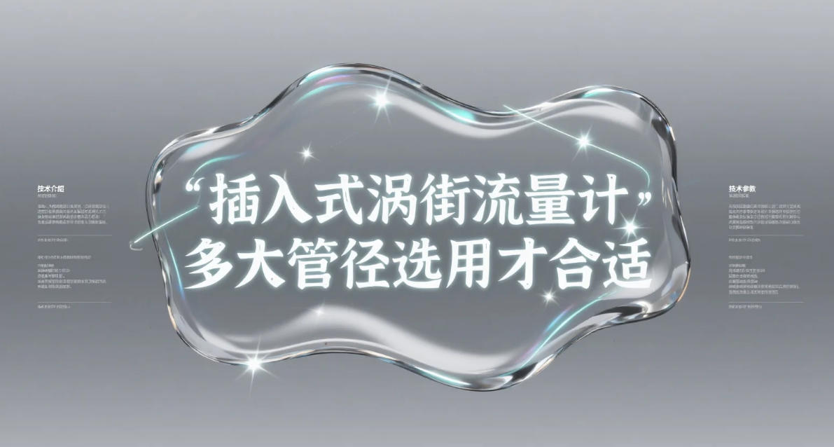 插入式涡街流量计，多大管径选用才合适